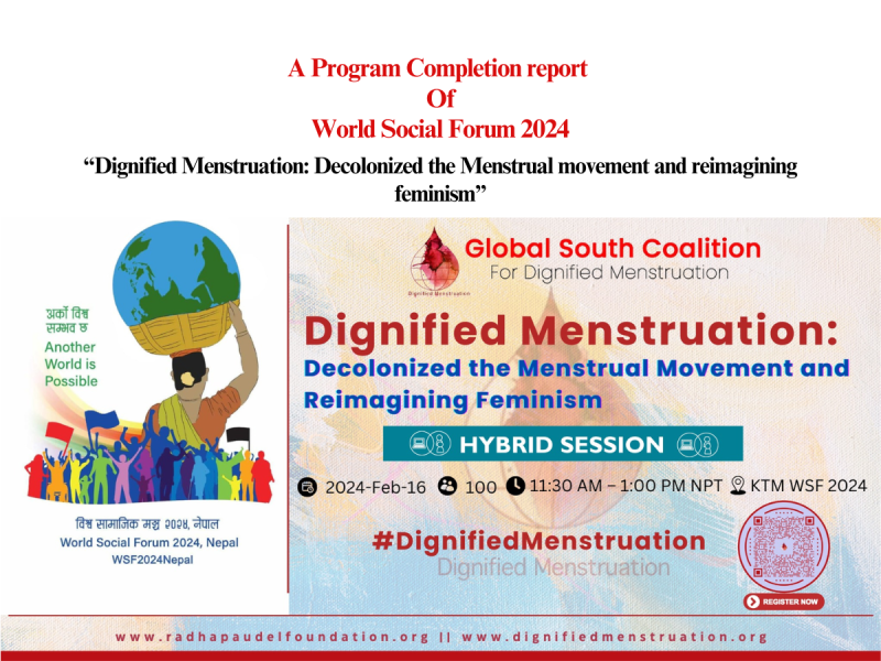 Report of World Social Forum 2024