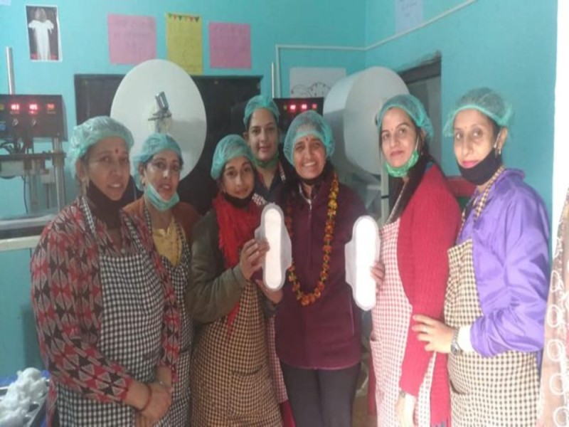 Parliamentarian Visited Bio-Degradable Sanitary Pad Factory, Chitwan