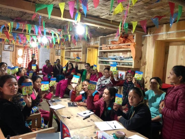 Dialogue on Dignified Menstruation at Chyansar, Solukhumbhu